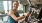 a person working out in a gym